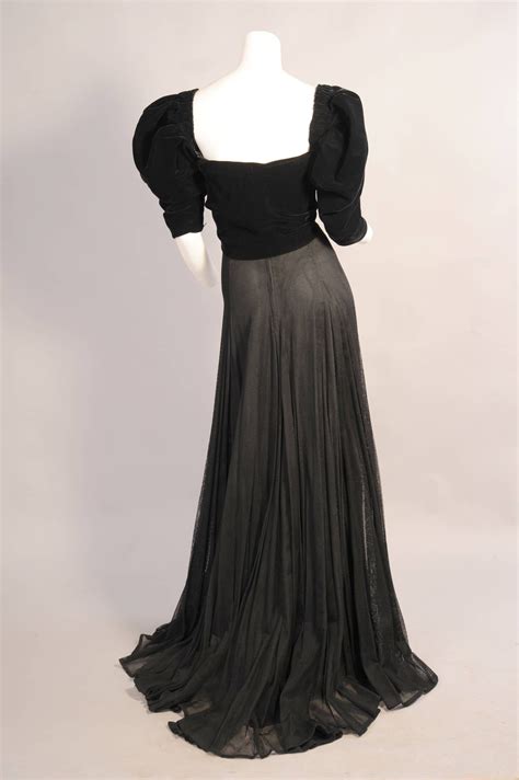 yves Saint Laurent evening gowns